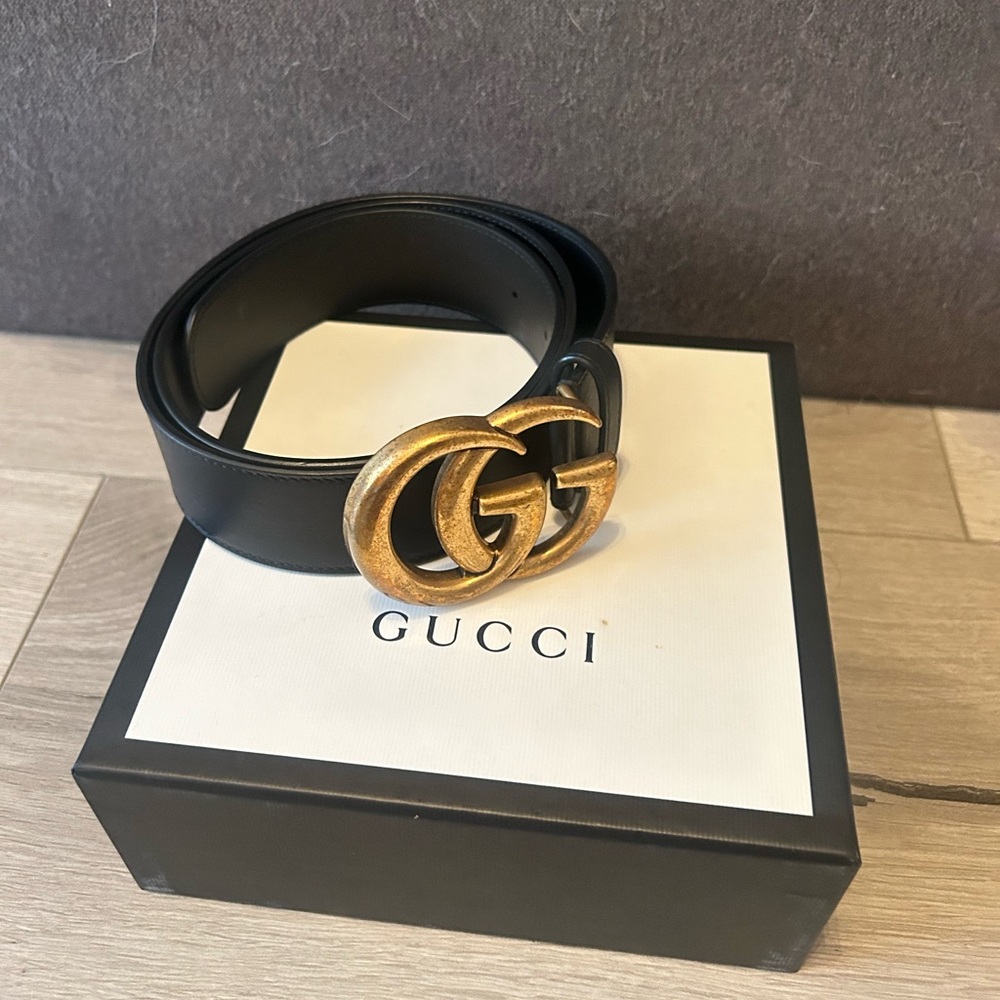 GG Marmont 2015 Re-Edition Wide Belt